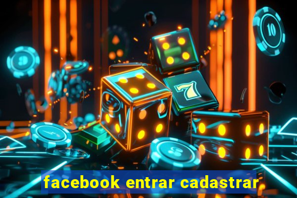 facebook entrar cadastrar